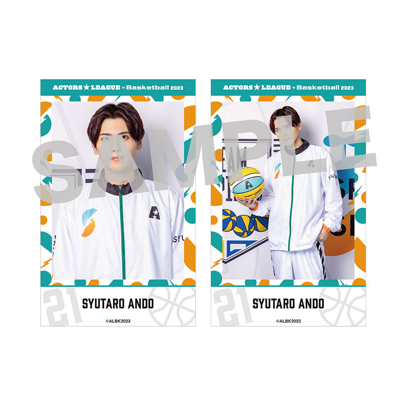 ミニブロマイド2枚セット SS – ACTORS☆LEAGUE ONLINE STORE 【匿名配送】ブロマイド カード 糸川耀士郎 リトルバスケ スンウ