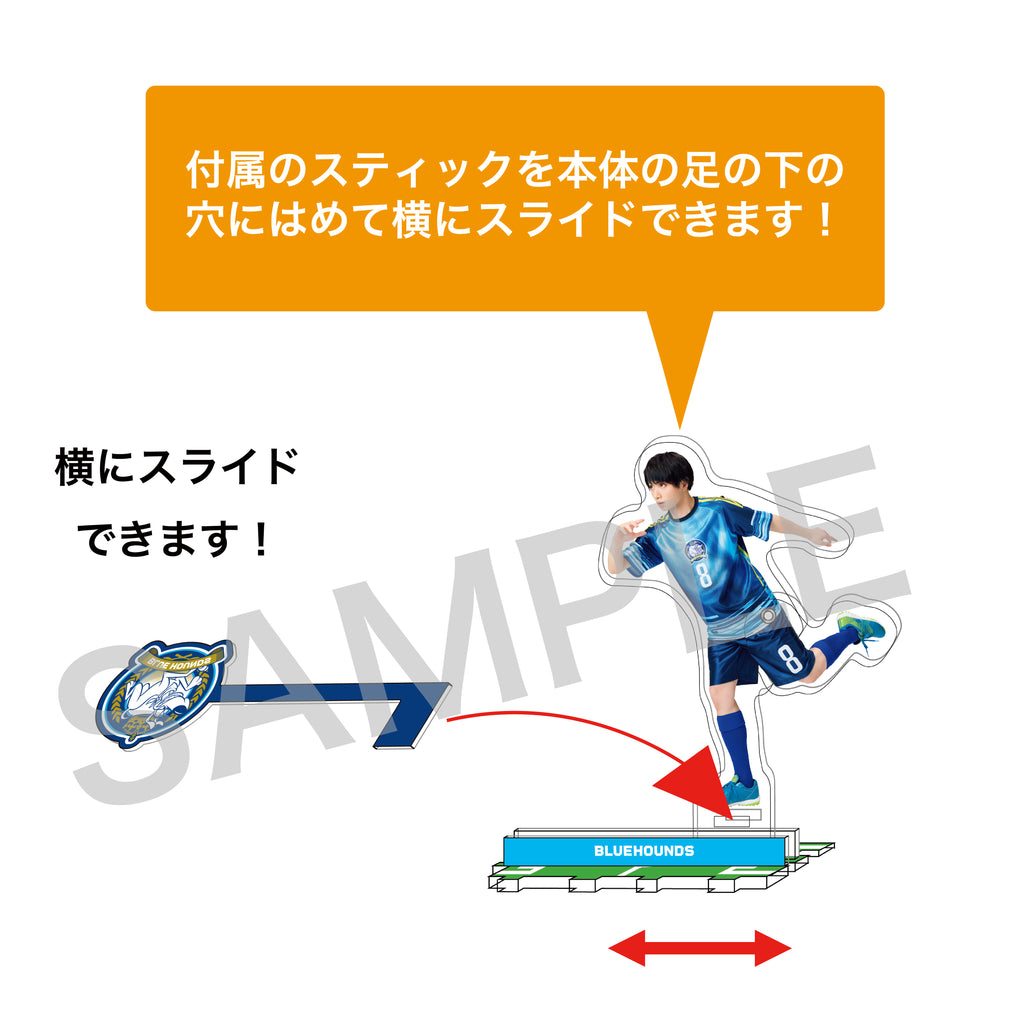 ACTORS☆LEAGUE in Futsal 2025』ムービングアクリルスタンド Cheeky