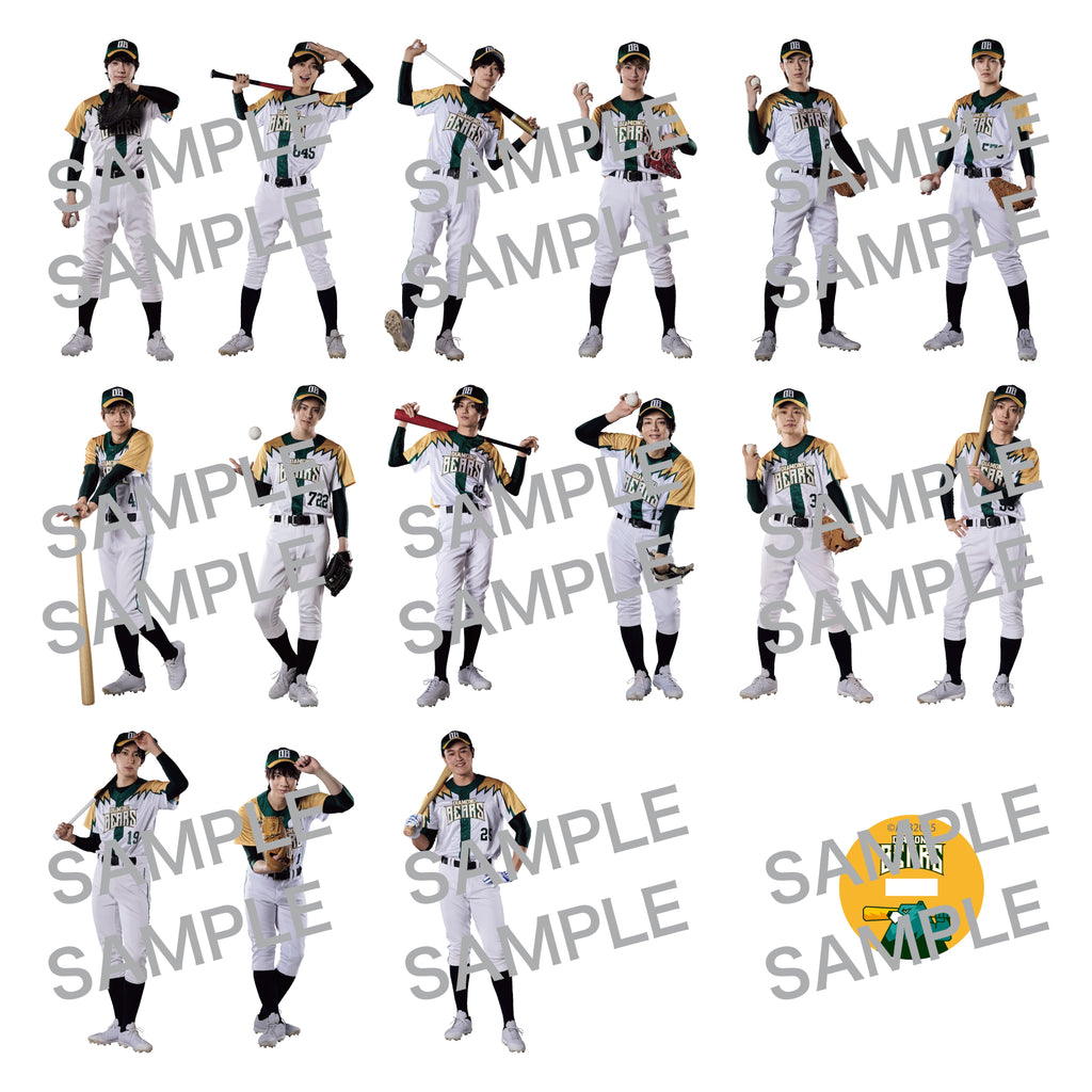 ACTORS☆LEAGUE in Baseball 2025』DIAMOND BEARS選手 ランダム