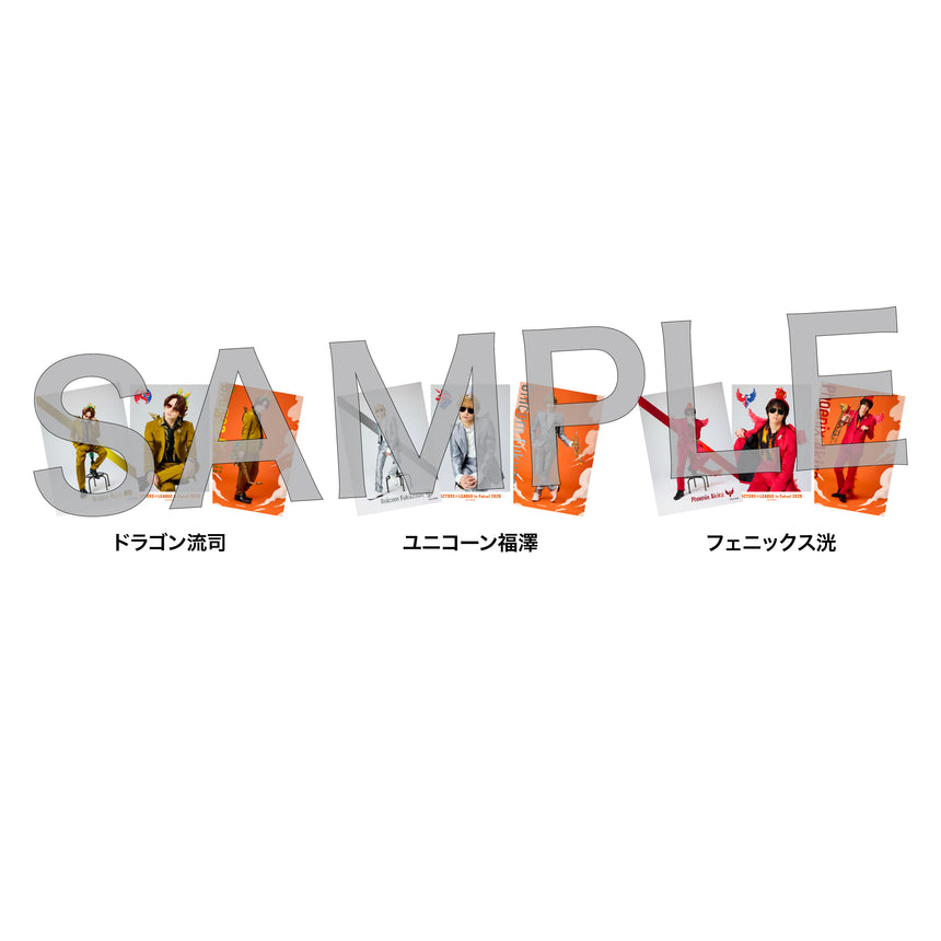 『ACTORS☆LEAGUE in Futsal 2025』ブロマイド3枚セット 選手以外