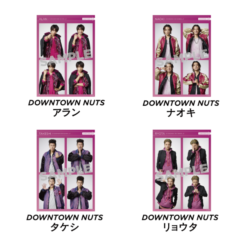 2Lブロマイド Downtown Nuts – ACTORS☆LEAGUE ONLINE STORE