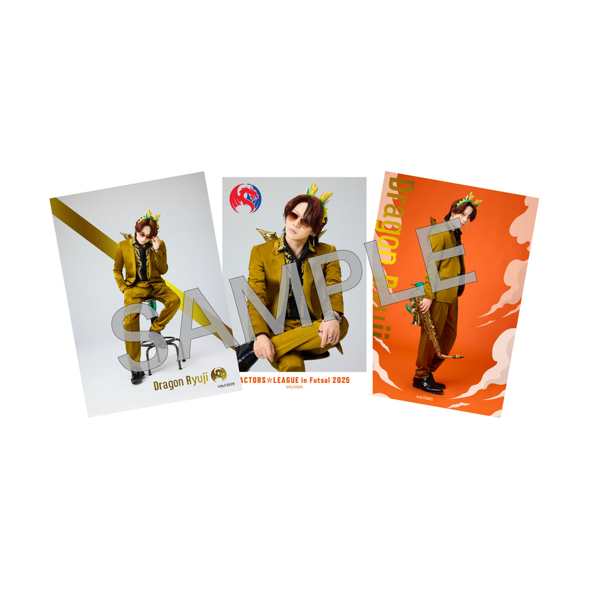 『ACTORS☆LEAGUE in Futsal 2025』ブロマイド3枚セット 選手以外
