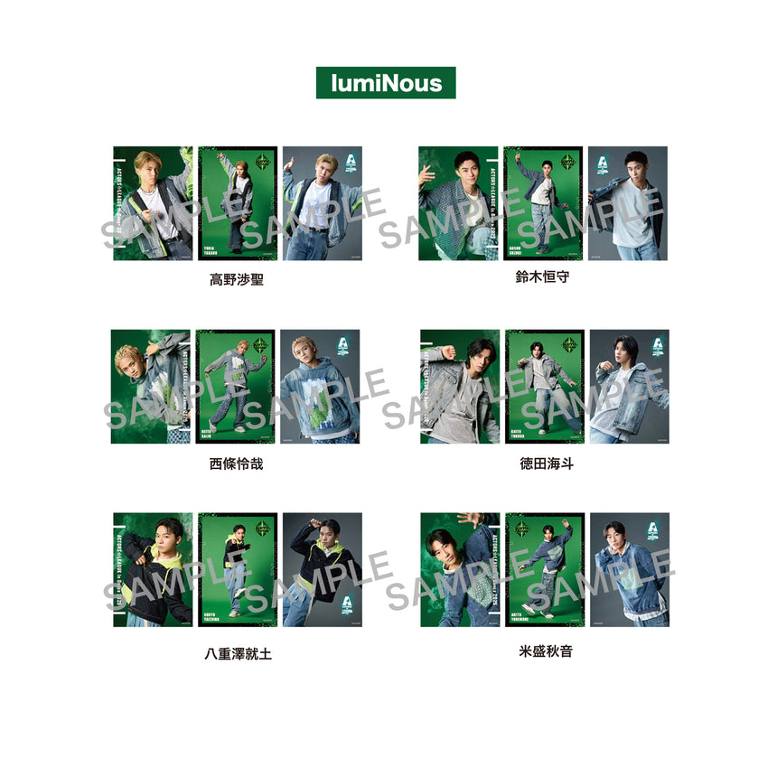 actors グッズセットです。 ACTORS☆LEAGUE ONLINE STORE