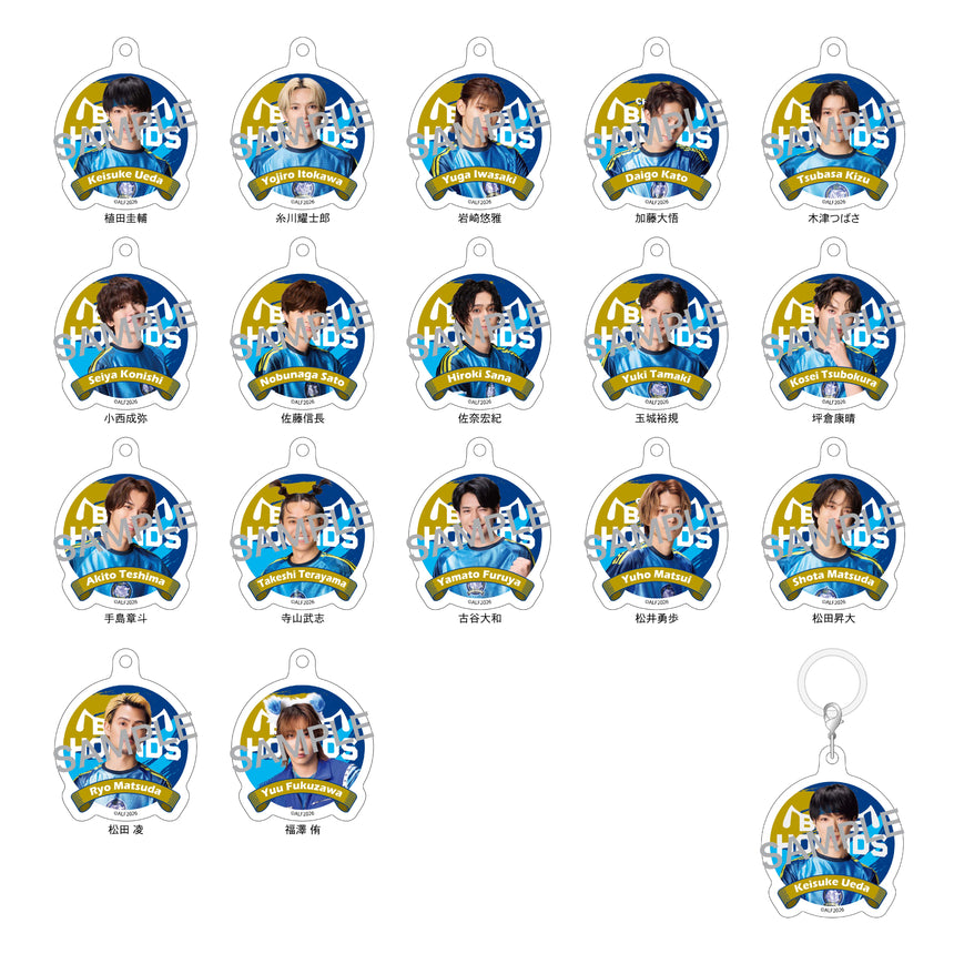 『ACTORS☆LEAGUE  in Futsal 2026』ランダムめじるしアクリルチャーム