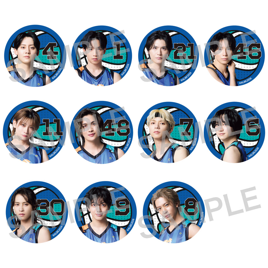 『ACTORS☆LEAGUE in Basketball 2026』ランダムマグネット