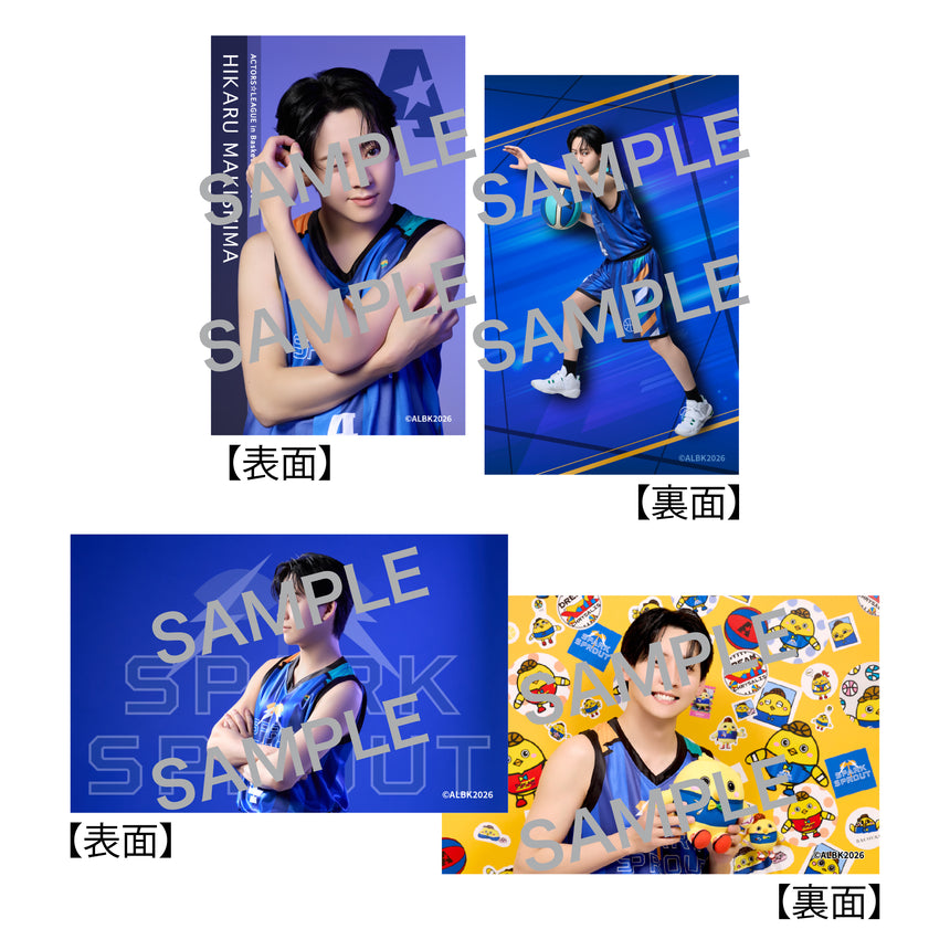 『ACTORS☆LEAGUE in Basketball 2026』フォトカード2枚セット SPARK SPROUT
