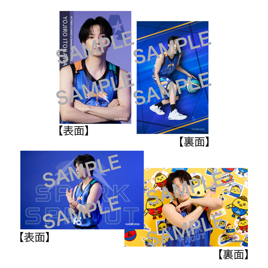 『ACTORS☆LEAGUE in Basketball 2026』フォトカード2枚セット SPARK SPROUT