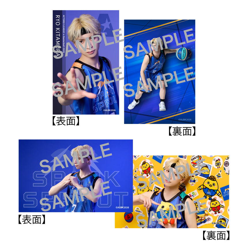 『ACTORS☆LEAGUE in Basketball 2026』フォトカード2枚セット SPARK SPROUT
