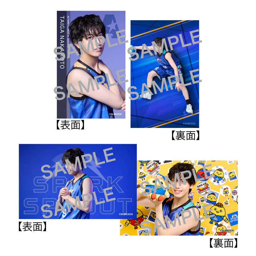 『ACTORS☆LEAGUE in Basketball 2026』フォトカード2枚セット SPARK SPROUT