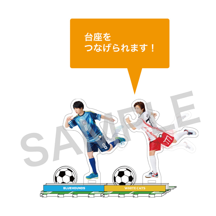 『ACTORS☆LEAGUE in Futsal 2025』ムービングアクリルスタンド Bloody White Cats
