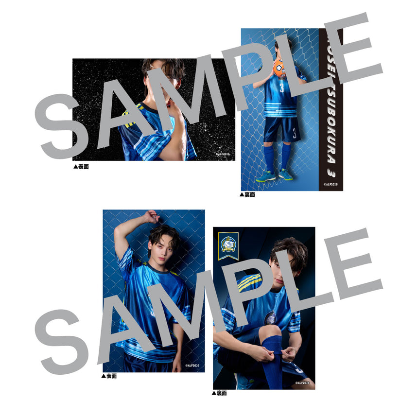 『ACTORS☆LEAGUE  in Futsal 2026』フォトカード 2枚セット Cheeky Blue Hounds