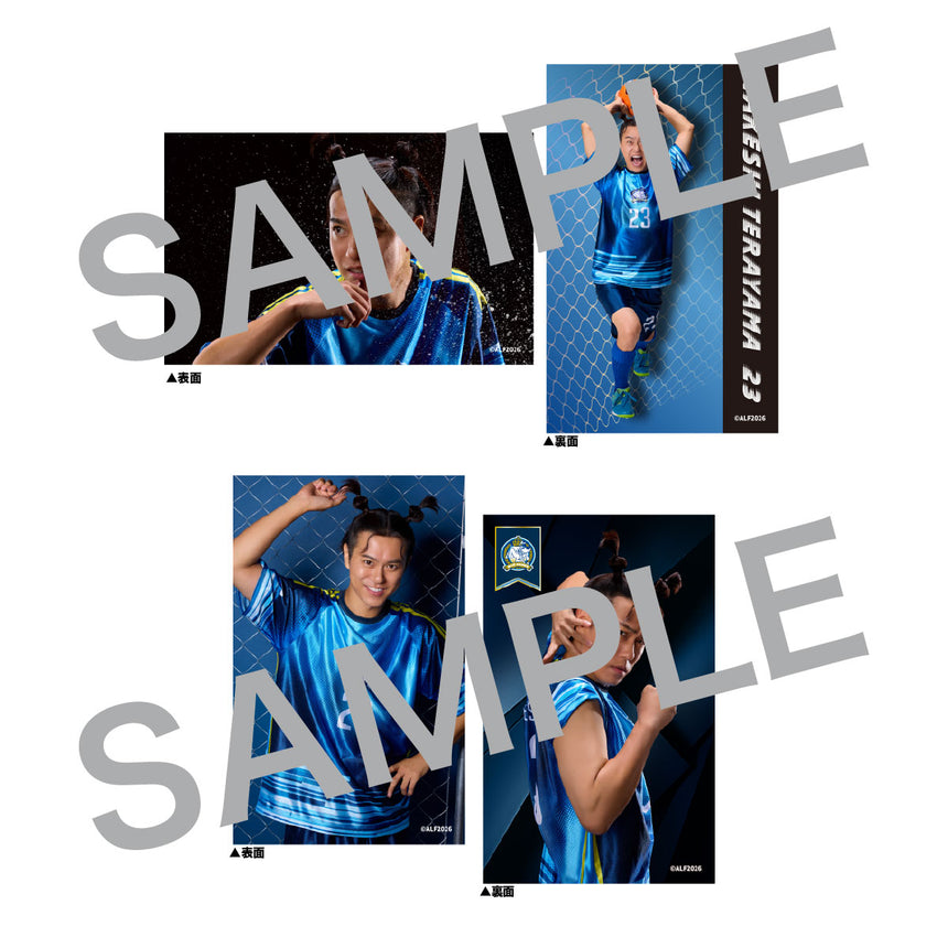 『ACTORS☆LEAGUE  in Futsal 2026』フォトカード 2枚セット Cheeky Blue Hounds