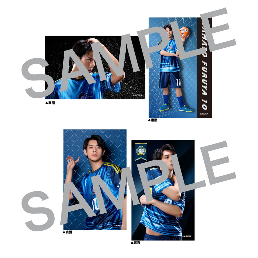 『ACTORS☆LEAGUE  in Futsal 2026』フォトカード 2枚セット Cheeky Blue Hounds