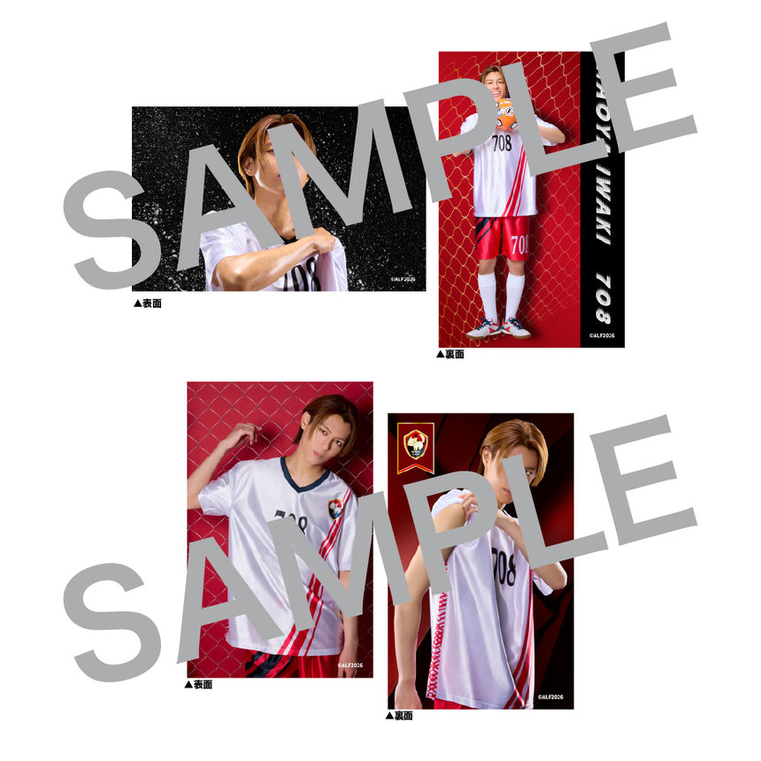 『ACTORS☆LEAGUE  in Futsal 2026』フォトカード 2枚セット Bloody White Cats