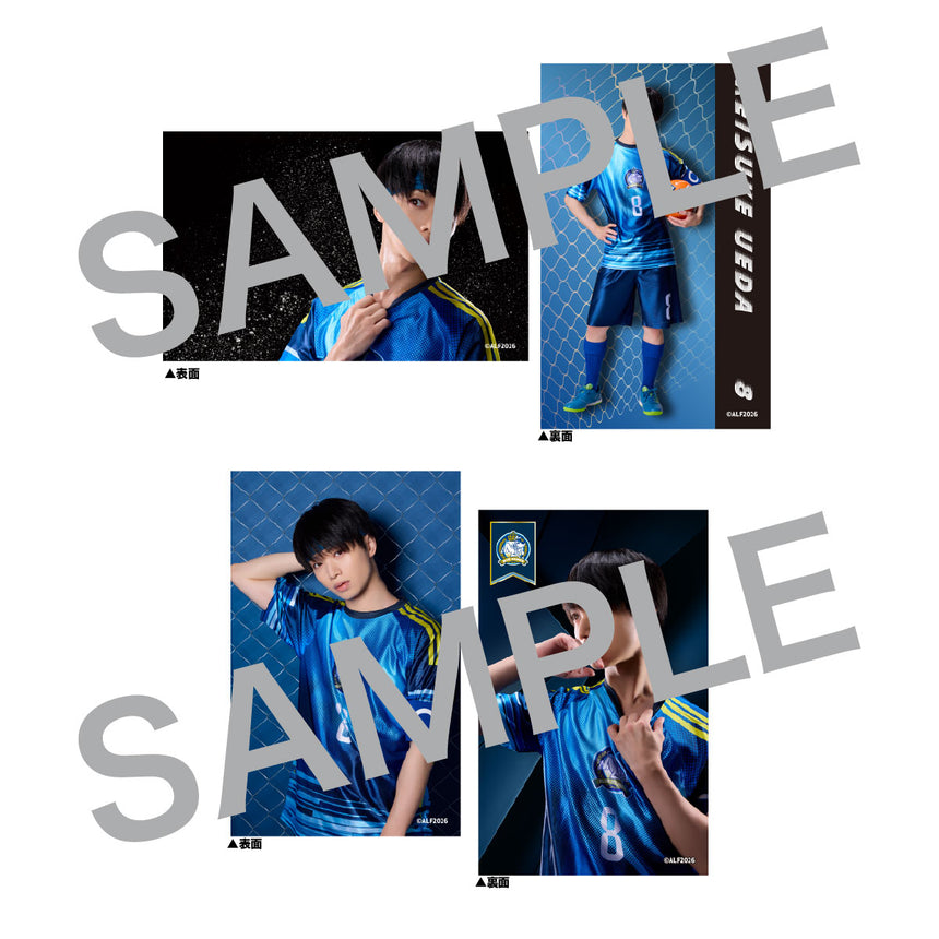 『ACTORS☆LEAGUE  in Futsal 2026』フォトカード 2枚セット Cheeky Blue Hounds