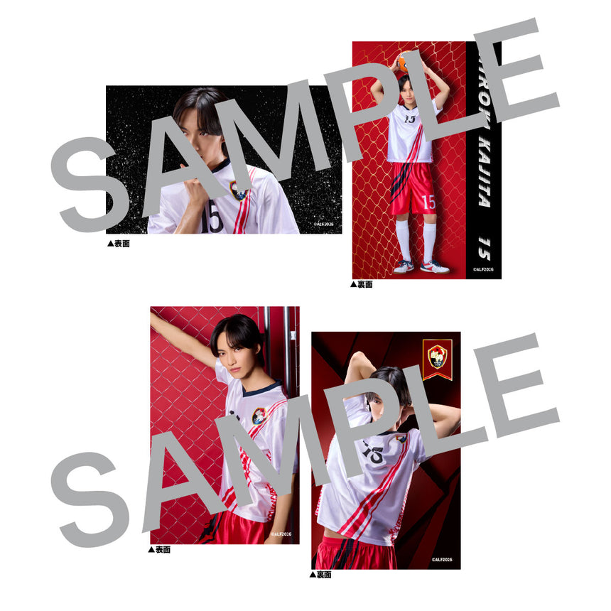 『ACTORS☆LEAGUE  in Futsal 2026』フォトカード 2枚セット Bloody White Cats