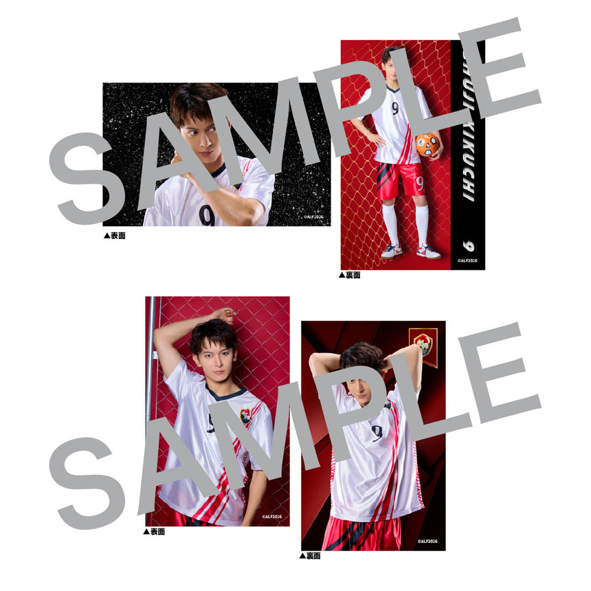 『ACTORS☆LEAGUE  in Futsal 2026』フォトカード 2枚セット Bloody White Cats