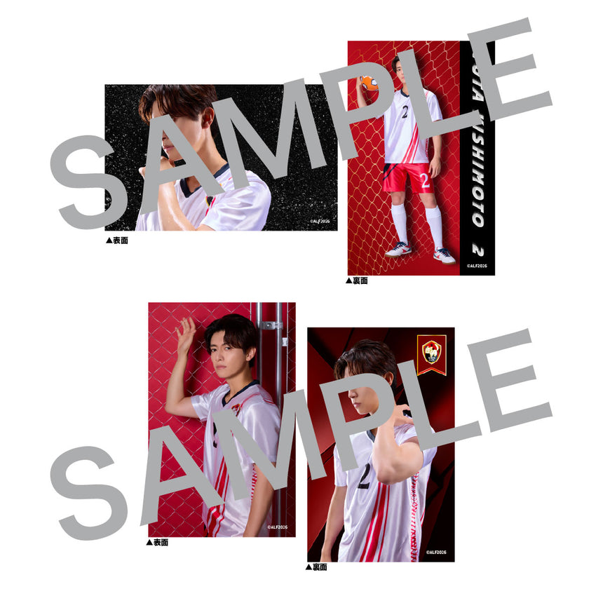 『ACTORS☆LEAGUE  in Futsal 2026』フォトカード 2枚セット Bloody White Cats