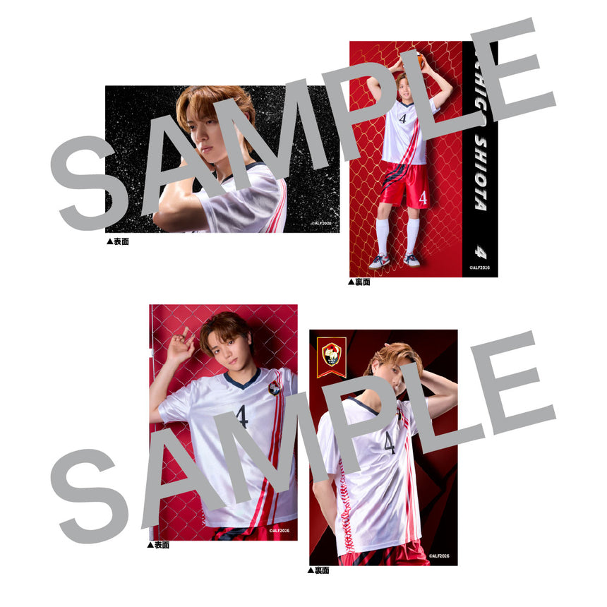 『ACTORS☆LEAGUE  in Futsal 2026』フォトカード 2枚セット Bloody White Cats
