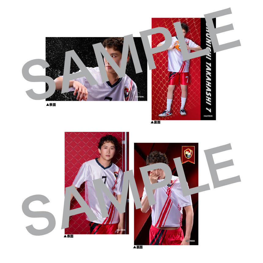 『ACTORS☆LEAGUE  in Futsal 2026』フォトカード 2枚セット Bloody White Cats