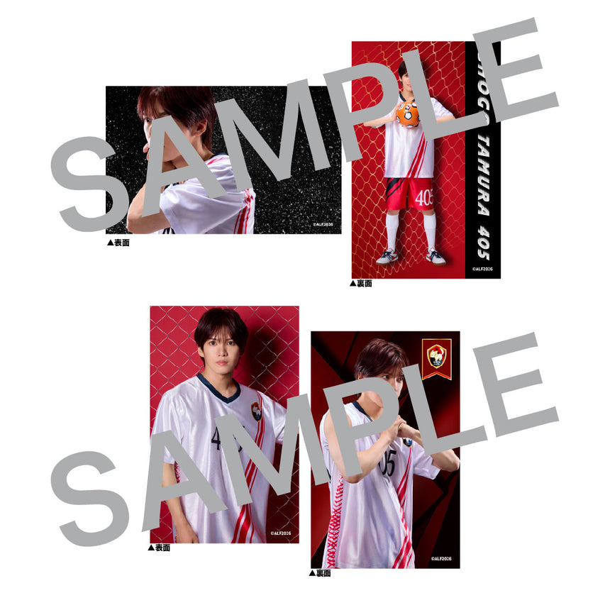 『ACTORS☆LEAGUE  in Futsal 2026』フォトカード 2枚セット Bloody White Cats