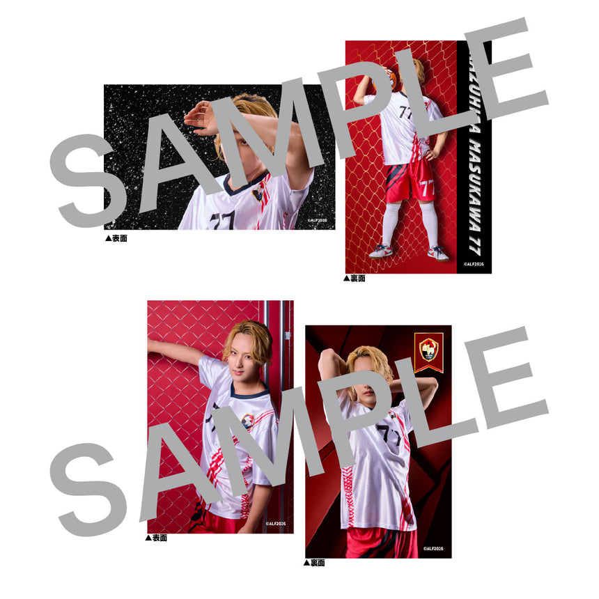 『ACTORS☆LEAGUE  in Futsal 2026』フォトカード 2枚セット Bloody White Cats