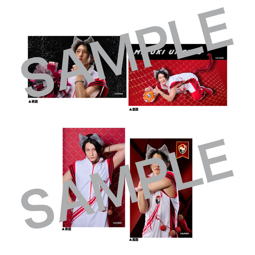 『ACTORS☆LEAGUE  in Futsal 2026』フォトカード 2枚セット Bloody White Cats