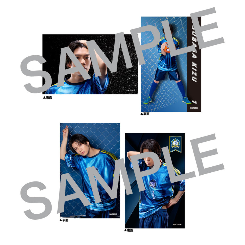 『ACTORS☆LEAGUE  in Futsal 2026』フォトカード 2枚セット Cheeky Blue Hounds