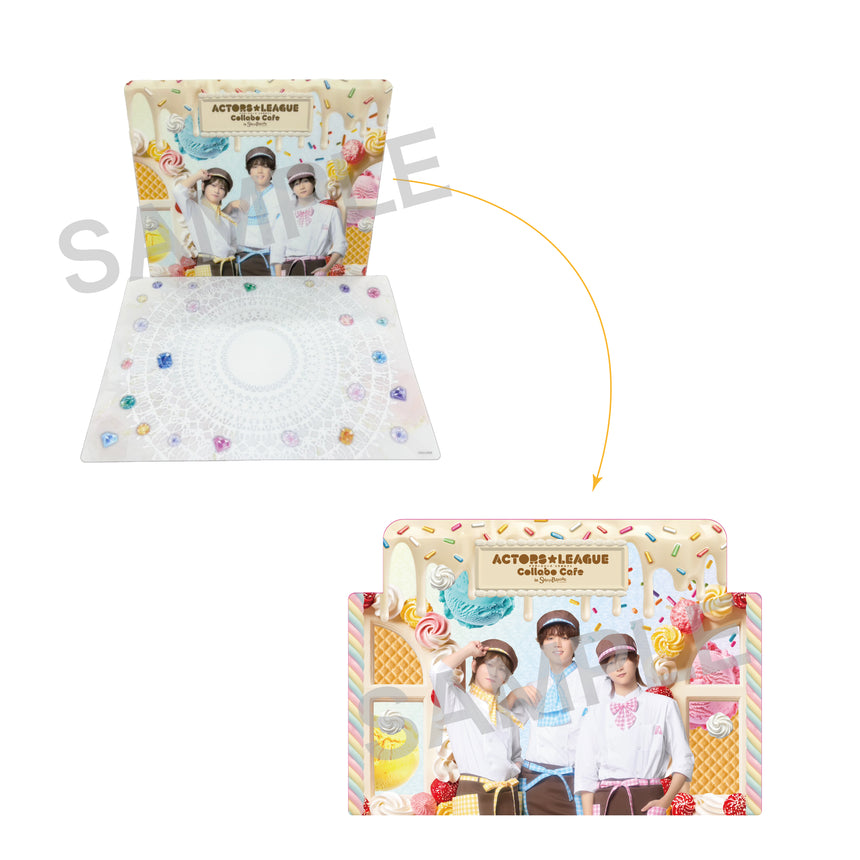 『ACTORS☆LEAGUE Collabo Cafe in SWEETS PARADISE』ランチョンマット