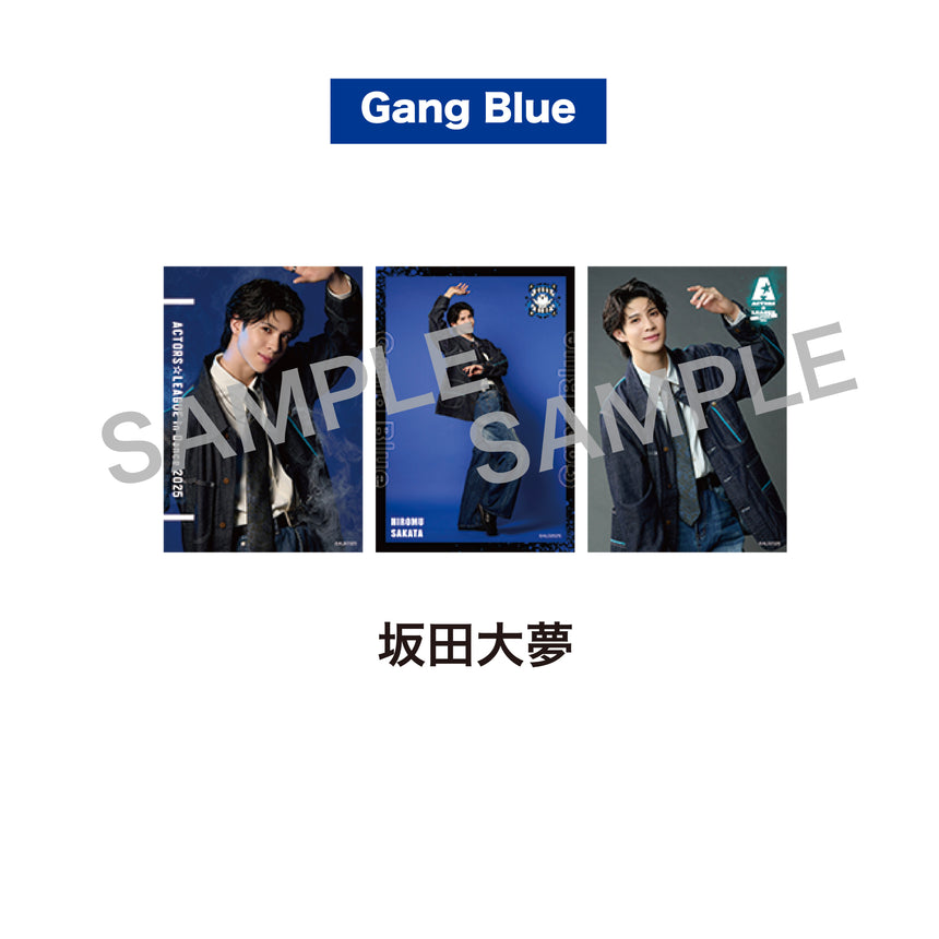 『ACTORS☆LEAGUE in Dance 2025』ブロマイド3枚セット Gang Blue