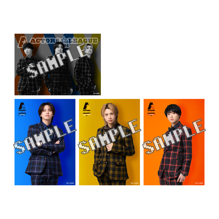 『ACTORS☆LEAGUE in Games 2026』プロデューサーズブロマイド