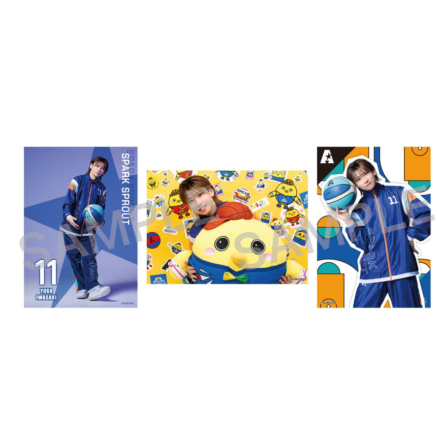『ACTORS☆LEAGUE in Basketball 2026』ブロマイド3枚セット SPARK SPROUT