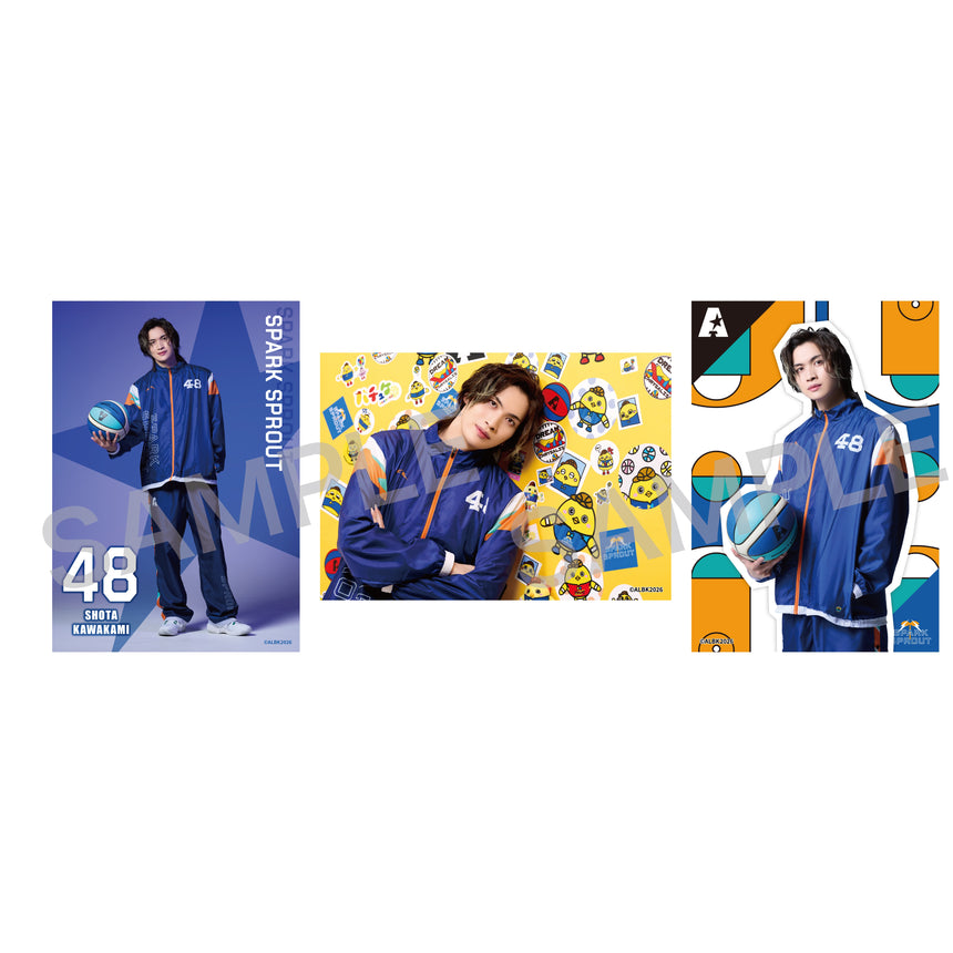 『ACTORS☆LEAGUE in Basketball 2026』ブロマイド3枚セット SPARK SPROUT