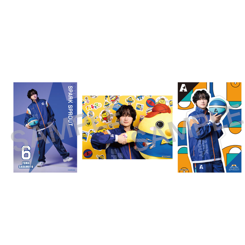 『ACTORS☆LEAGUE in Basketball 2026』ブロマイド3枚セット SPARK SPROUT