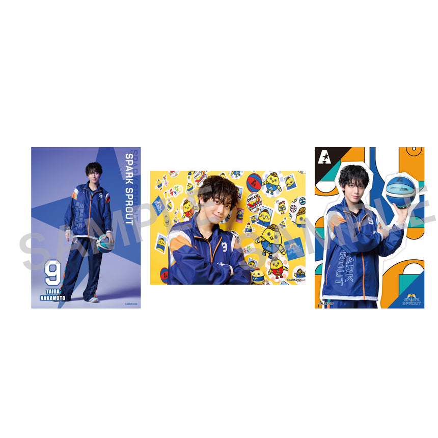 『ACTORS☆LEAGUE in Basketball 2026』ブロマイド3枚セット SPARK SPROUT