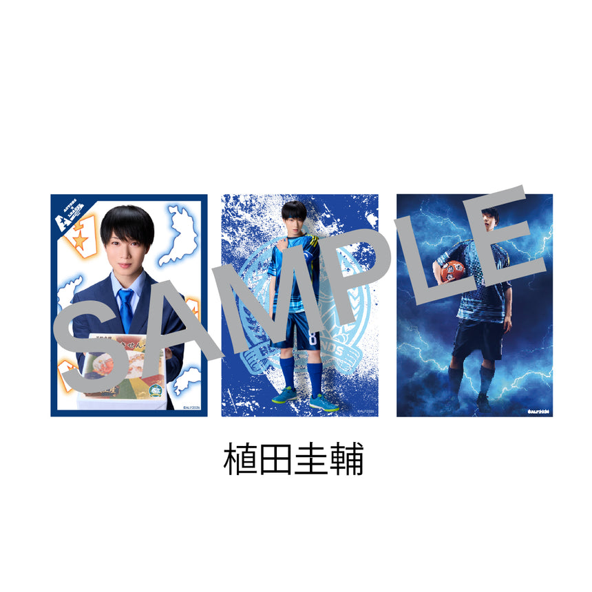 『ACTORS☆LEAGUE  in Futsal 2026』 ブロマイド3枚セット Cheeky Blue Hounds