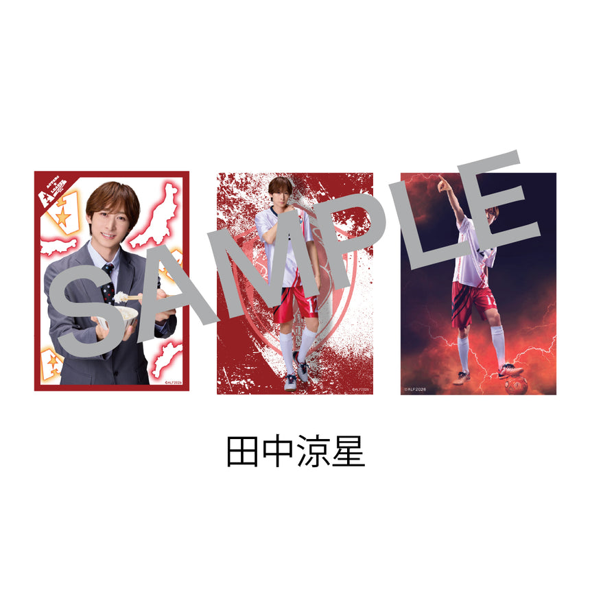 『ACTORS☆LEAGUE  in Futsal 2026』 ブロマイド3枚セット Bloody White Cats