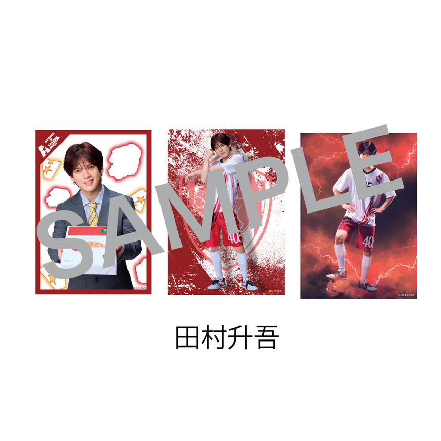 『ACTORS☆LEAGUE  in Futsal 2026』 ブロマイド3枚セット Bloody White Cats