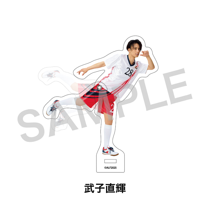 『ACTORS☆LEAGUE in Futsal 2025』ムービングアクリルスタンド Bloody White Cats