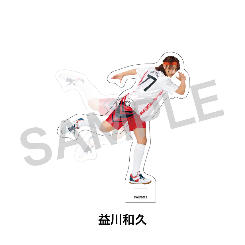 『ACTORS☆LEAGUE in Futsal 2025』ムービングアクリルスタンド Bloody White Cats