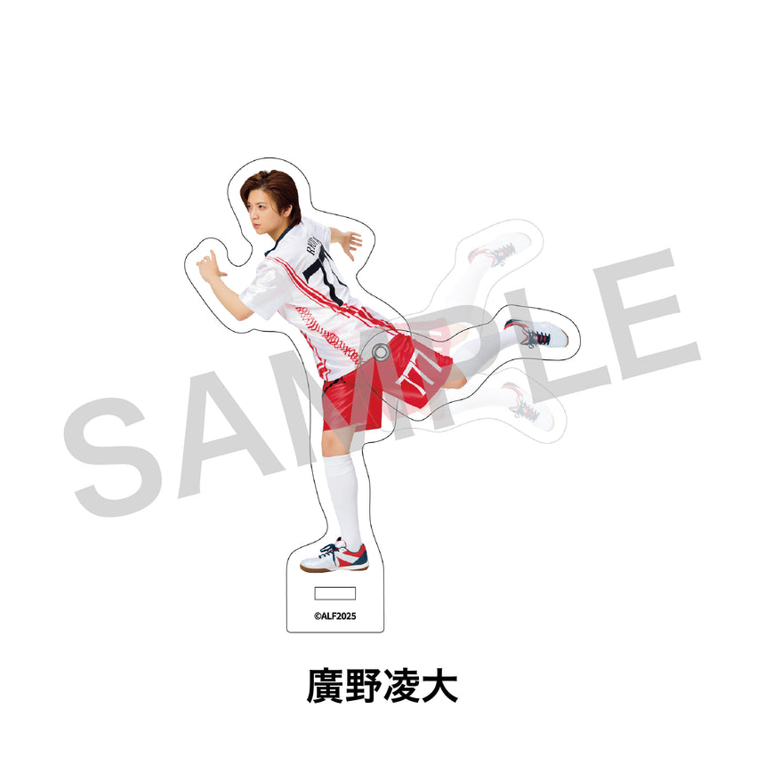 『ACTORS☆LEAGUE in Futsal 2025』ムービングアクリルスタンド Bloody White Cats