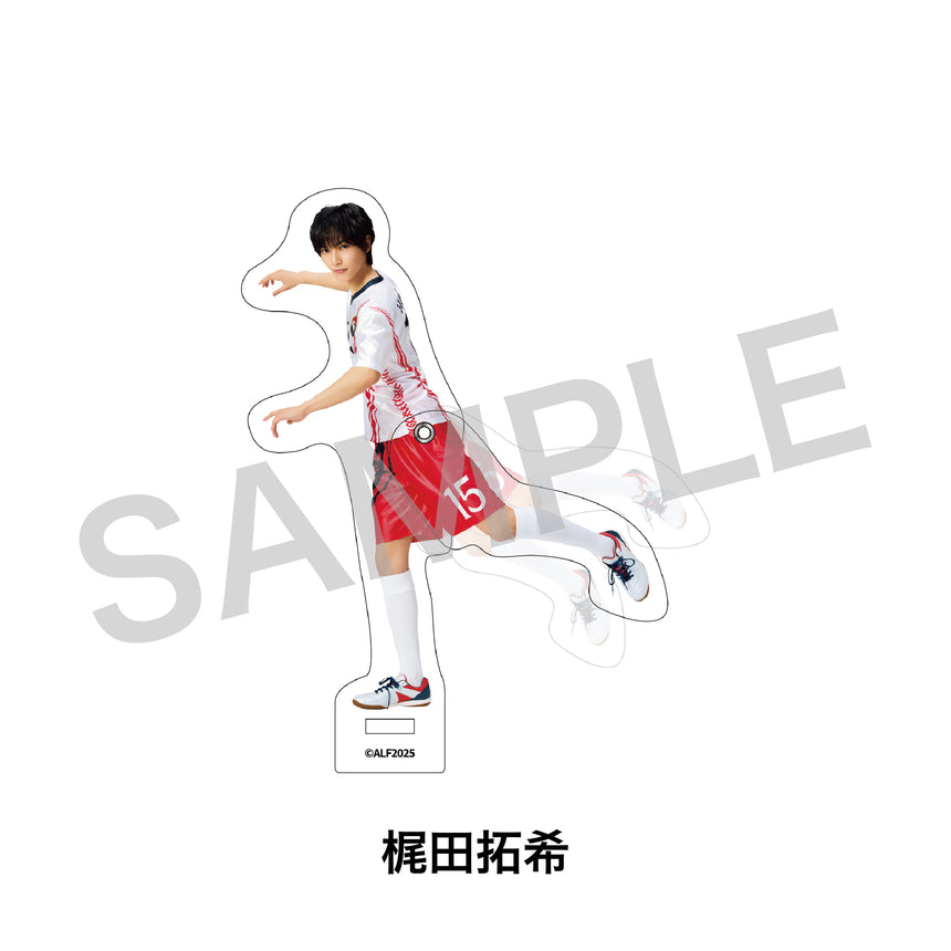『ACTORS☆LEAGUE in Futsal 2025』ムービングアクリルスタンド Bloody White Cats