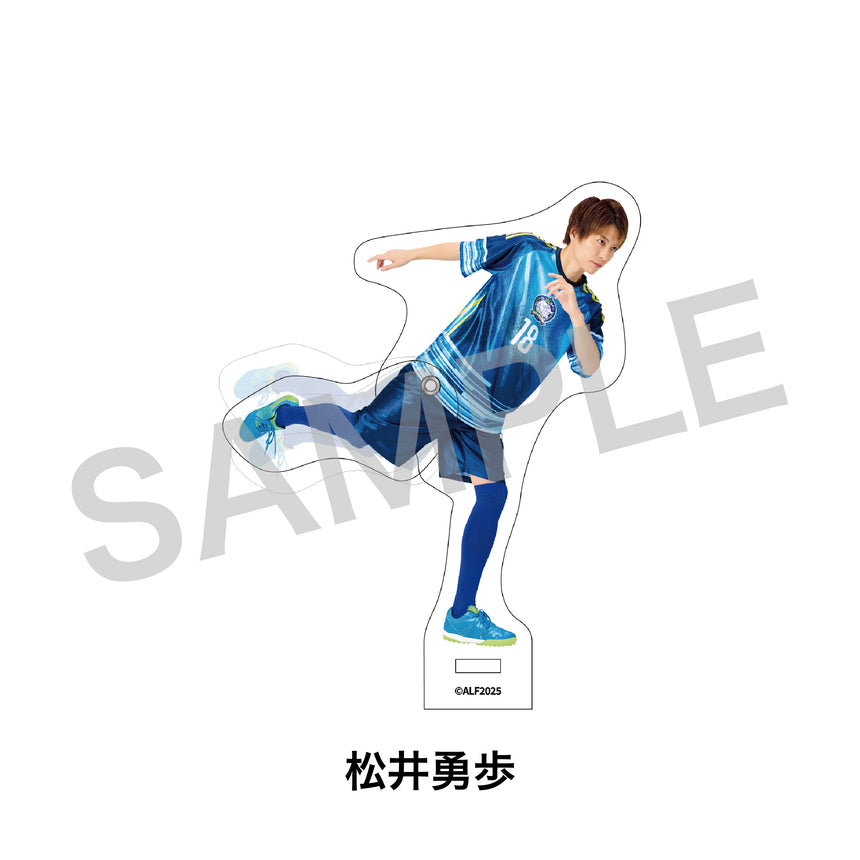 『ACTORS☆LEAGUE in Futsal 2025』ムービングアクリルスタンド Cheeky Blue Hounds