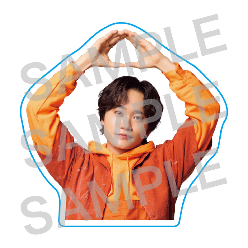 ACTORS☆LEAGUE in Brain 2025』アクリル正解ボード Orange Wrath