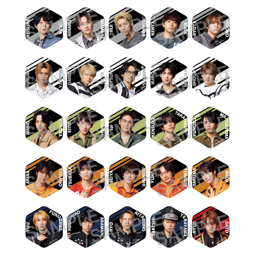 『ACTORS☆LEAGUE in Brain 2025』ランダムアクリルステッカー
